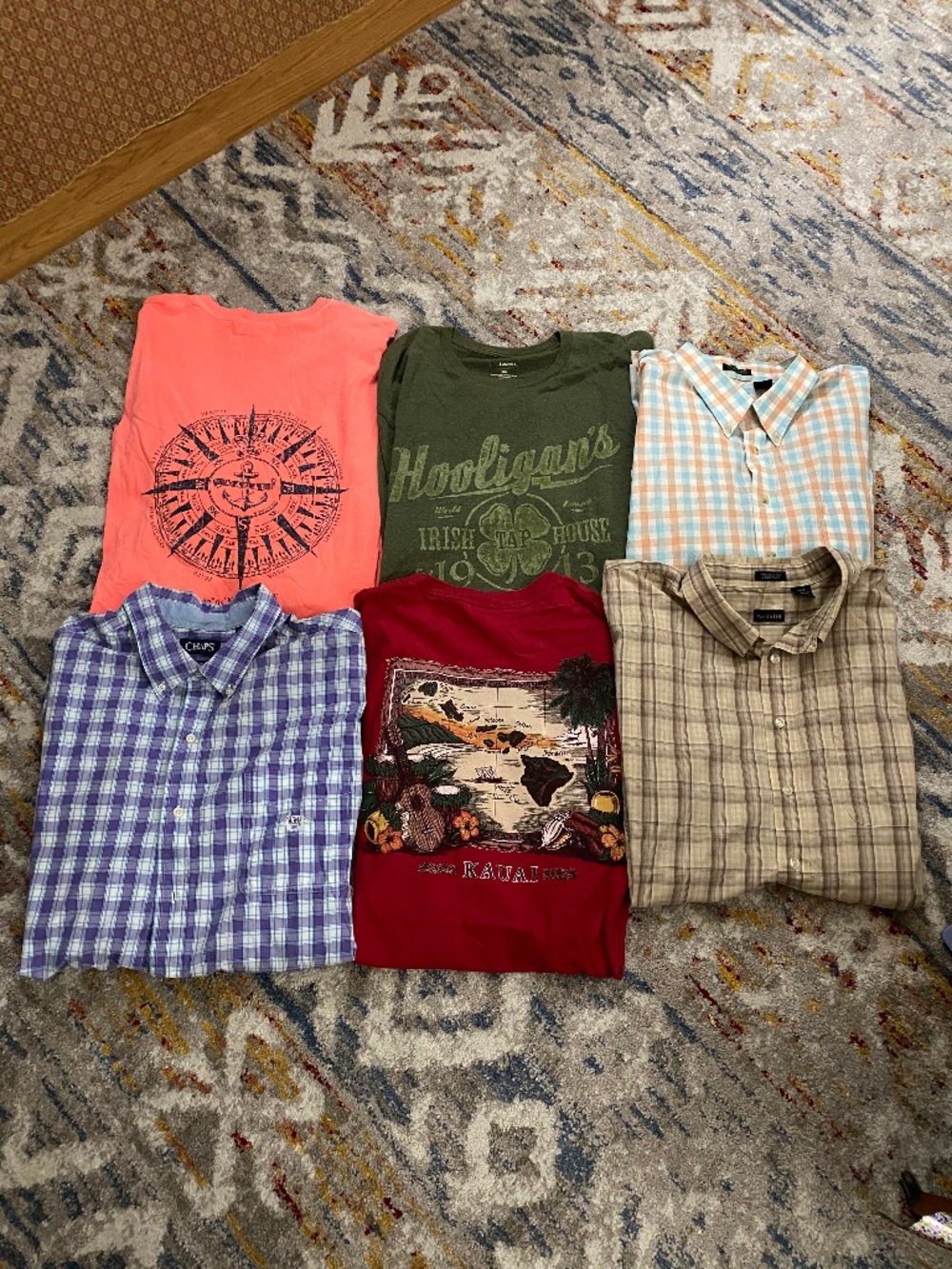 Chaps Kauai Van Heusen Shirt Lot 3XLT